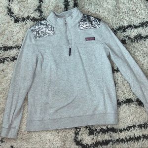 Vineyard Vines Woman’s Shep Shirt-Grey